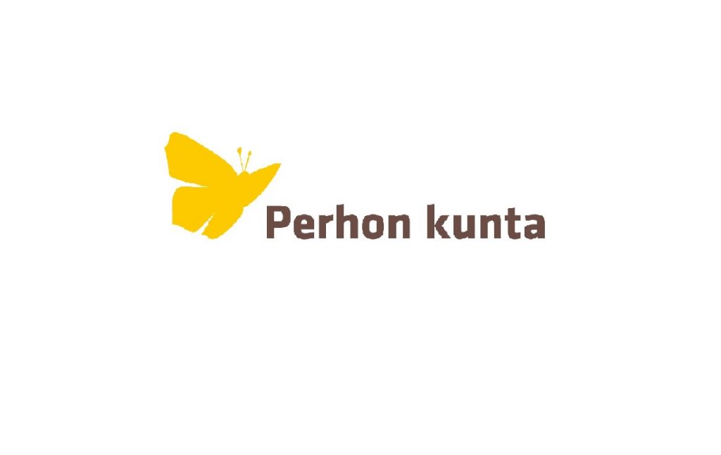Kuvassa Perhon kunnan logo ja tunnus.