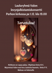 Lauluryhmä Valon levynjulkistamiskonsertti