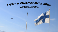 Lasten itsenäisyyspäivän juhlaan lähtijät