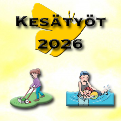 Perhon kunnan kesätyöpaikat ovat haettavana